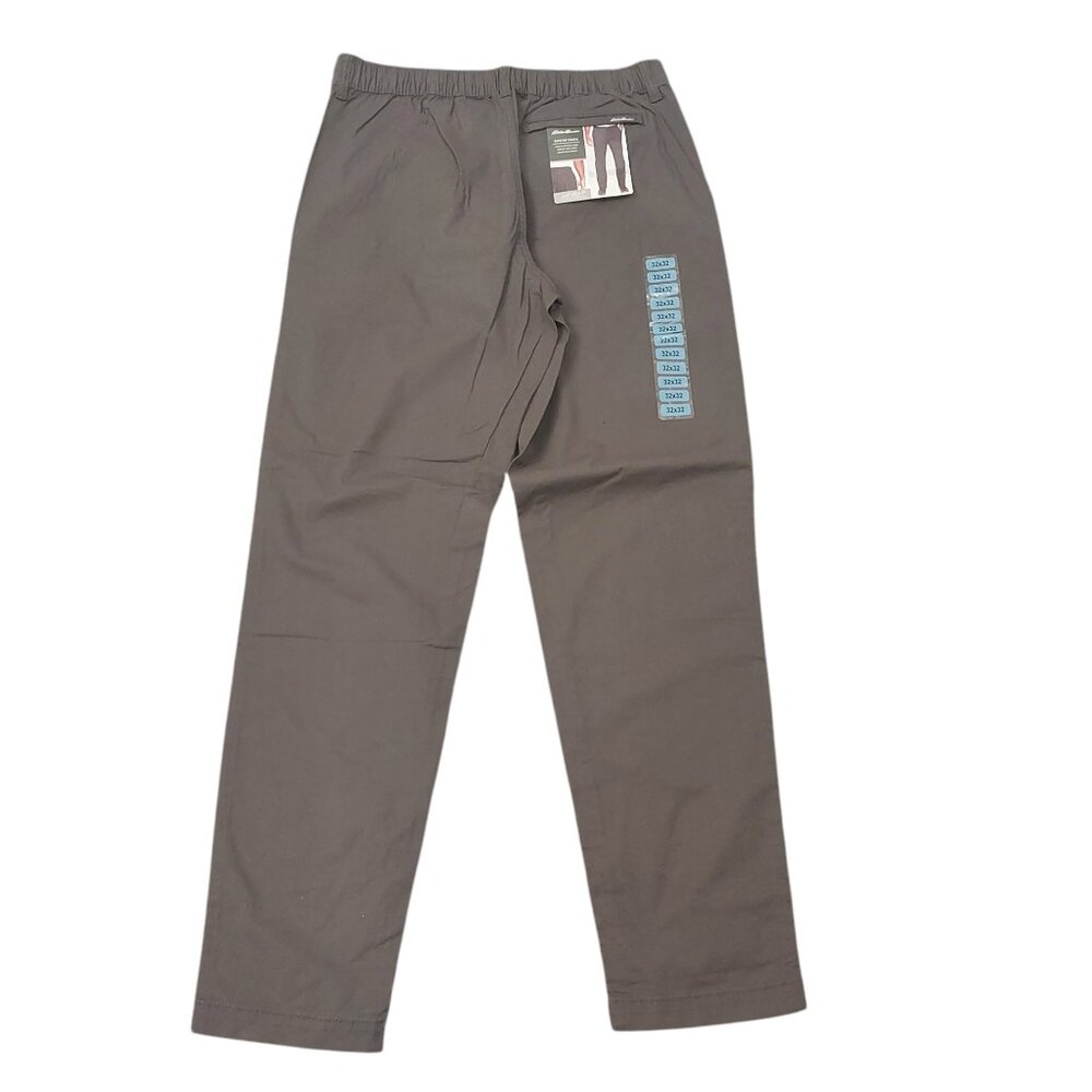 Eddie Bauer Men's Grey Ripstop Pants - Stretch Fabric, 32x32, NWT - Picture 4 of 5